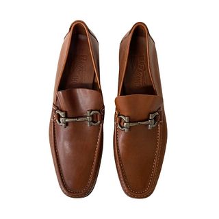 Salvatore Ferragamo Brown Men's Dress Shoes