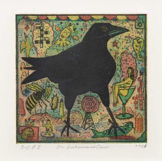 Tony Fitzpatrick
(American, b. 1958)
The Fisherman's Crow, 1993
