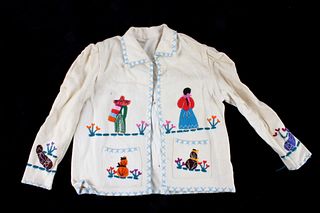 Late 19th C. Handmade Mexican Child's Jacket