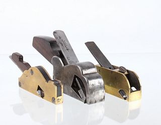 Collection of Brass & Steel Rabbet Plane/ Plows