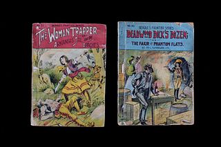 Beadle's Frontier Series circa 1883 & 1908 (2)