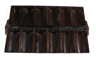 Vintage Cast Iron French Roll Pan, Barstow Stove