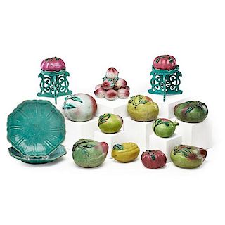 CHINESE EXPORT PORCELAIN FRUIT