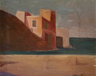 Pompeo Borra (Milano, 1898-1973)  - Capri, 1940
