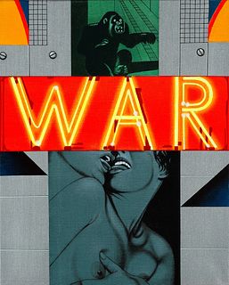Sergio Sarri (Torino 1938)  - War, 2007