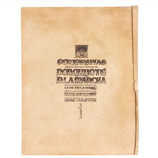 Cinco serigrafías de Luis de la Torre bajo la supervisión técnica de Klaus Guenther con un texto de Jaime Labastida.