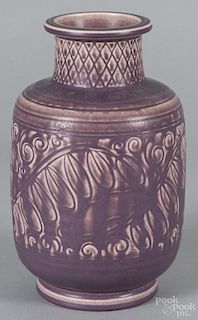 Rookwood pottery vase, marked on base and numbered 2903, 9 3/4'' h.