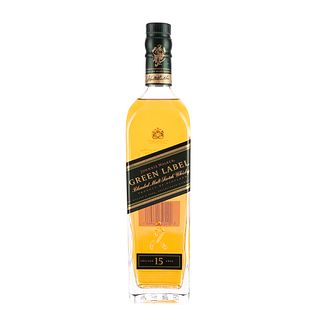 Johnnie Walker. Green label. 15 años. Bended. Scotch whisky. En presentación de 700 ml.