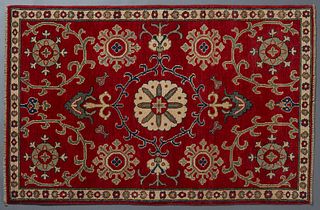 Uzbek Hotan Carpet, 3' 2 x 5'.