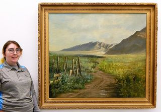 H. Alten E. F. Impressionist Landscape Painting