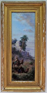 Paul Pascal Orientalist Middle East Genre Painting