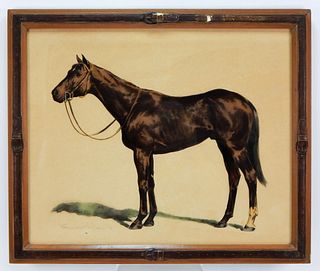 Edward Chase Prize Horse Lithograph
