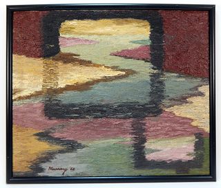 Robinson Murray Modern Abstract Bridge Painting