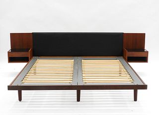 Hans Wegner Getama Danish Modern King Size Bed