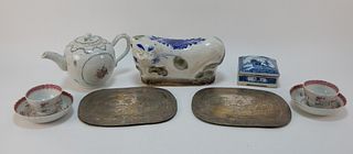 9PC Chinese Export Porcelain Group