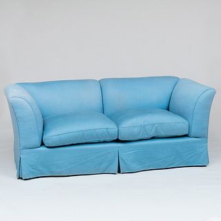 Modern Two Seat Upholstered Sofa