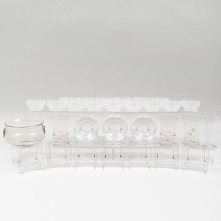 Group of Glass Tablewares