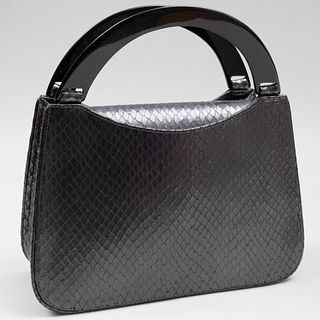Yves Saint Laurent Textured Leather and Composite Handbag