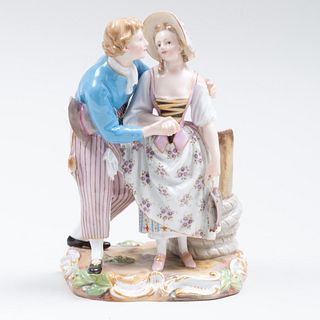 Meissen Figure Group of a Courting Couple