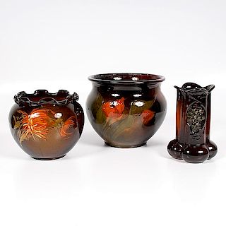 Weller Pottery Jardinieres and Vase 