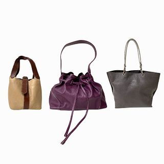 (3) Three Misc Handbags.