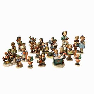 Collection of Hummel Children Figurines