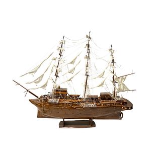 A Hand Made Large Ship Display Model