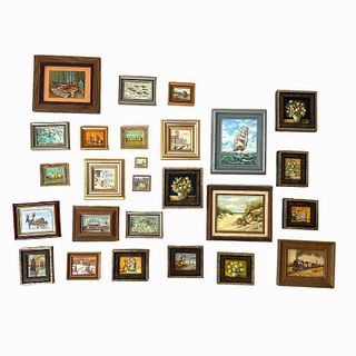 Collection of Assorted Rudin Paintings