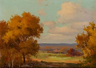 Porfirio Salinas (1910–1973): Autumn in Texas