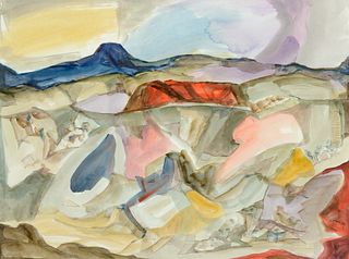 William T. Lumpkins (1908–2000): New Mexico Landscape