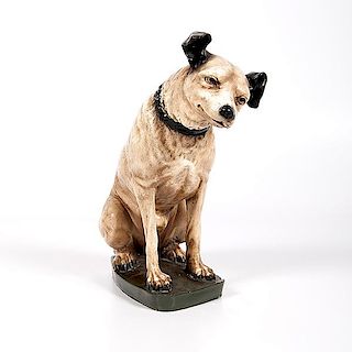 Nipper, RCA Victor Talking Machine Chalkware Dog 