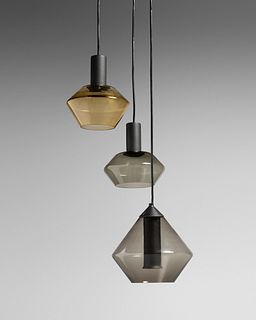 Tapio Wirkkala
(Finnish, 1915-1985)
Three-Light Pendant Lamp, Idman Oy, Finland