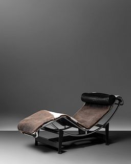 Charlotte Perriand, Pierre Jeanneret and Le Corbusier
(French, 1903-1999 | Swiss, 1896-1967 | French-Swiss, 1887-1965)
LC4 Adjustable Chaise Lounge, C
