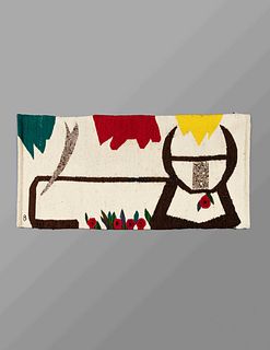 Saul Borisov
(Russian-American, 1912-1991)
Bull Tapestry 