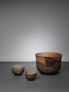 Toshiko Takaezu
(American, 1922-2011)
Three Vessels 