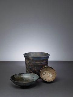 Toshiko Takaezu
(American, 1922-2011)
Three Vessels