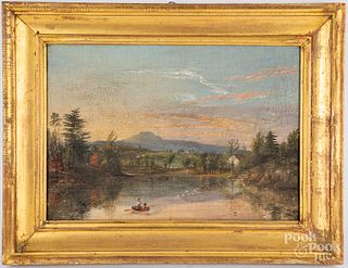 William McMaster oil on canvas landscape