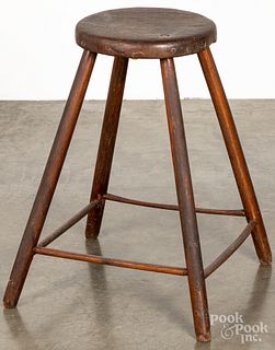 Splay leg stool, early 19th c.