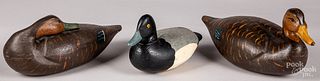 Pair of George Combs duck decoys