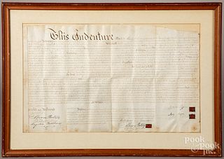Chester County, Pennsylvania ink indenture