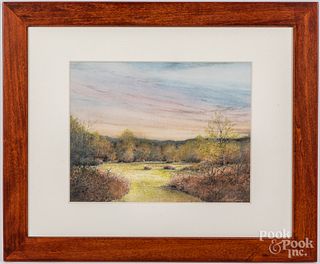 Roger Evans watercolor landscape