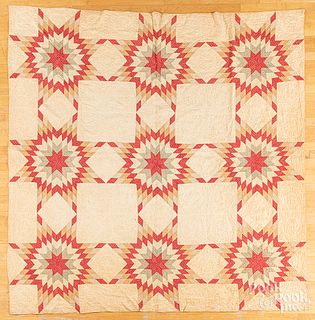 Star quilt, mid 19th c.