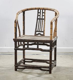 Chinese Hard Wood Scholar's Chair