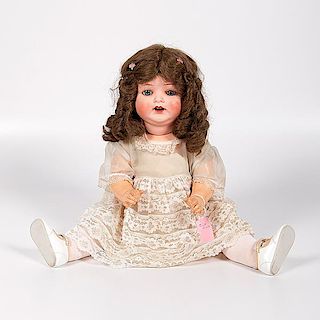 Heubach Koppelsdorf Crier Toddler Doll 