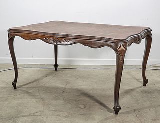 European-Style Wood Dining Table