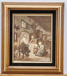 Etching by Cornelis (Jacob C.) Ploos van Amstel (Dutch 1726-1798)