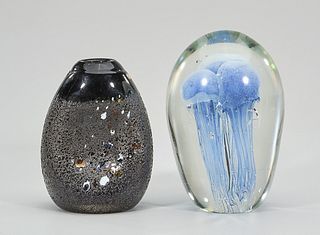 Two Art Glass Items