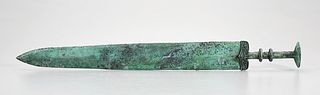 Chinese Warring States-Style Bronze Sword
