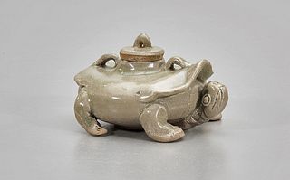 Chinese Celadon Glazed Ceramic Water Dropper