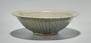 Antique Korean Celadon Bowl